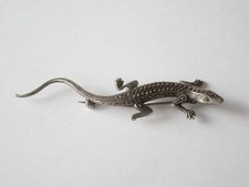 Broche argent marcasite - broche,