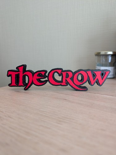 Plaque logo the crow - plaque,