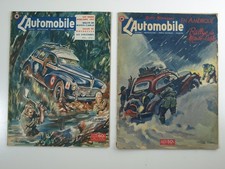 Géo Ham (illustration) : L'automobile n°46 et n°58 février 1950 - février 1951