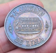 Très Rare Médaille en Argent
