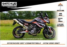 Adhésifs KTM 990 Smt Compatible Spitfire Black " - Graphiques Stickers