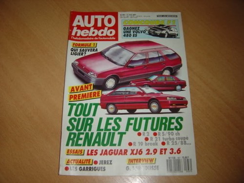 Auto hebdo 567 - auto, jaguar