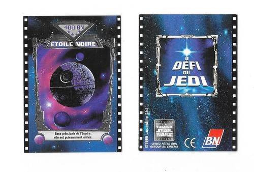 Carte défi jedi - défi,
