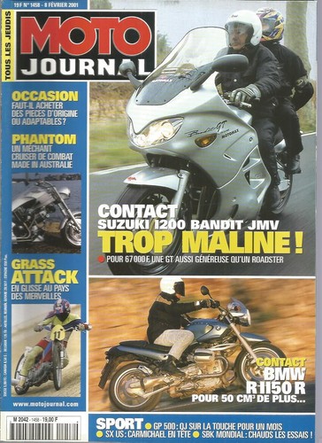 Moto journal 1458 suz 1200 - n°1458,