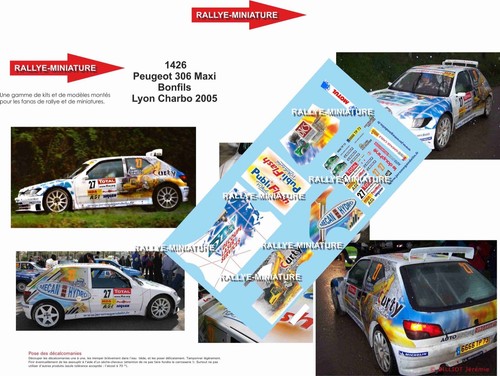 Decals ref 1426 peugeot - decals,