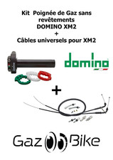 Kit poignée gaz RACING DOMINO
