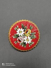 Ancienne Broche en laiton et