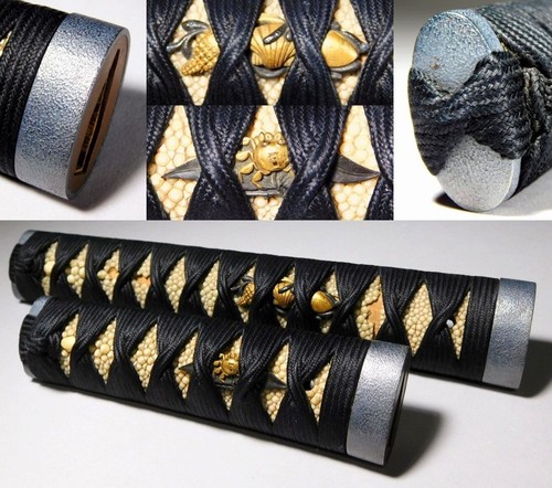 Paire daisho tsuka argent - paire,