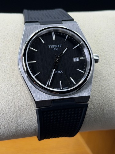 Tissot prx quartz black - quartz, dial