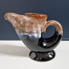 Pichet Vintage En Céramique Barbotine Collection Art De La Table Deco Vase