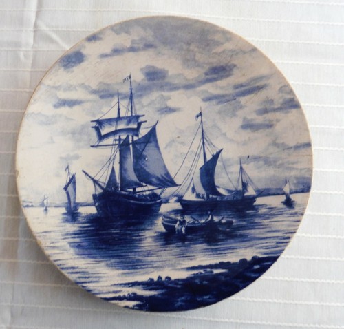 Ancien grand plat - , décoratif