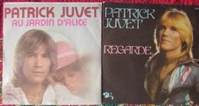 Patrick Juvet lot de 2x 45 tours 2 titres single'7 regarde & toujours du cinema