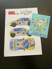 DECALS 1/43 PEUGEOT 106