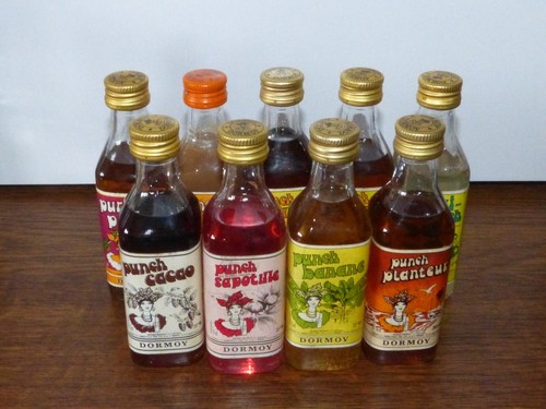 Lot mignonettes punch - mignonettes, cl,