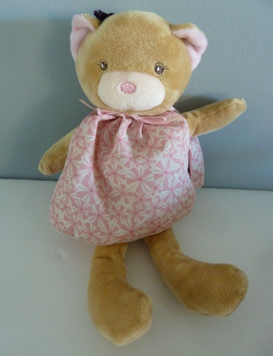 Doudou peluche kaloo ours - peluche,