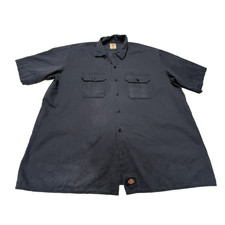 Chemise Dickies bleu marine manches courtes taille XXL #106e