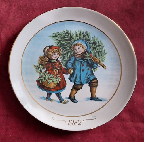 Avon ancienne assiette en - :,