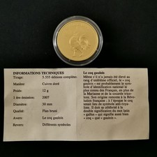 MEDAILLE 2007 LE COQ GAULOIS