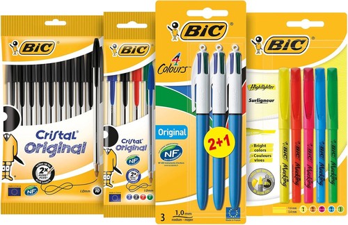 Stylos couleurs 5 - stylos, 4
