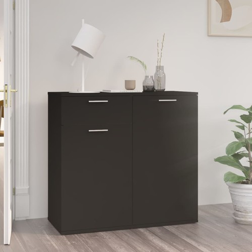 Buffet sonoma gris 80x36x75 - sonoma,