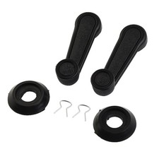 2pc Manivelle Rouleau Voiture