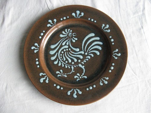 Superbe grand plat céramique