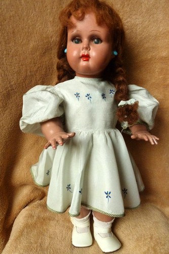 Poupee ancienne bella bonomi - poupee,