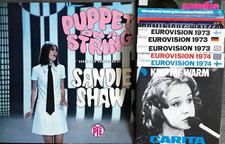 EUROVISION Lot de 15 Disques