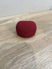 Écrin Présentoir Bague De Fiançailles Alliance Ponti Joailliers Lyon Rouge VIDE