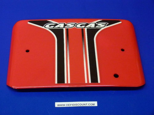 Plaque avant rouge - , gasgas
