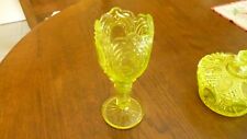 1 GRAND VERRE  SUR PIED  ANCIEN EN VERRE OURALINE / T.B.E.