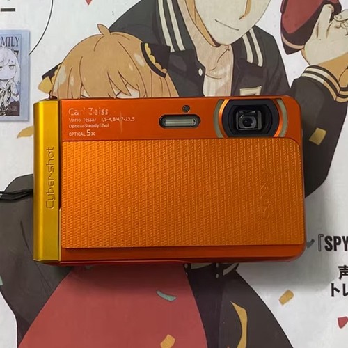 Orange sony cyber - orange, cyber-shot