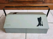 Ancien Coffret à Cirage Outils MEWA Design Suisse par Willhelm Kienzle Années 60