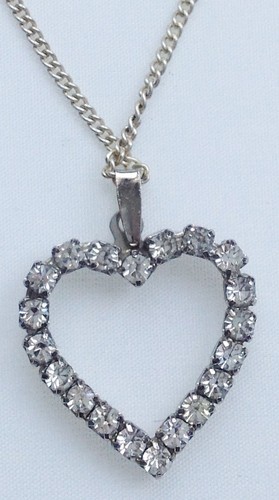 Collier vintage couleur argent - collier,