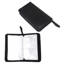 Classeur 80 CD DVD – Pochette Rangement Disques Étui Boîte Sacoche Portable