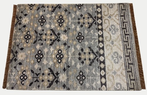 Tapis laine noué - noué, À
