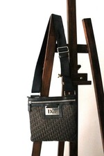 Dior sacoche en toile et cuir
