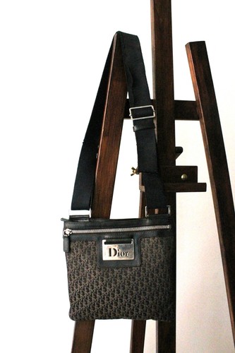 Dior sacoche toile cuir - dior,