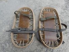 WW2 US MOUTAIN TROOP USA CANADA Rare Paire de Raquette de Neige US