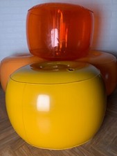 SUPERBE LOT 8 POUFS PRISUNIC