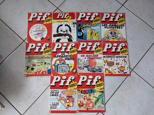 Lot pif gadget be 211 - pif, en