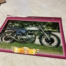 Triumph Rickman Métisse 750 1972 fiche carte moto passion collection Atlas