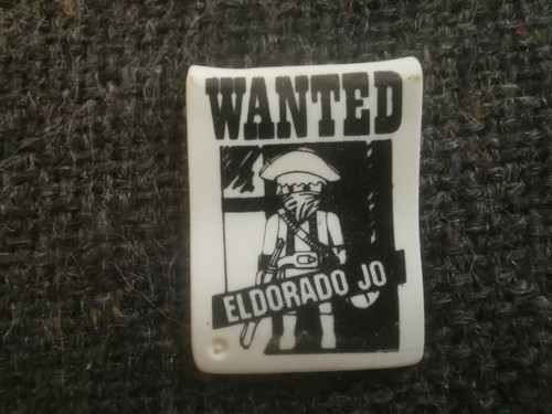 Playmobil affiche wanted - playmobil, "wanted