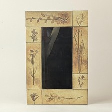 Miroir mural vintage de style Roger Capron