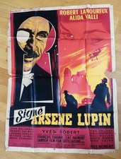 SIGNE ARSENE LUPIN affiche