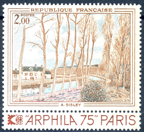Timbre france 1974 1975 - timbre, 1974/1975