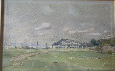 Dessin ancien paysage - dessin,