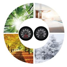 Thermomètre et hygromètre mural à grand cadran pour chambre de bébé et