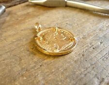 Pendentif porte-pièce en or 4