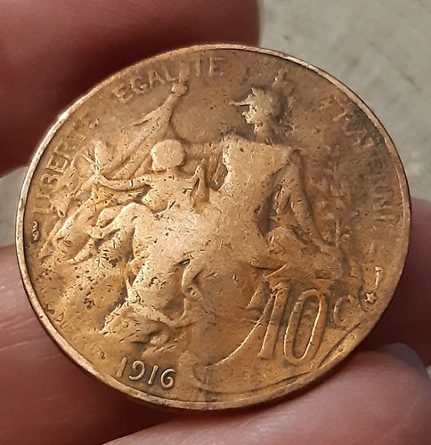 Centimes dupuis 1916 - centimes,